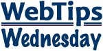 WebTips Wednesday logo